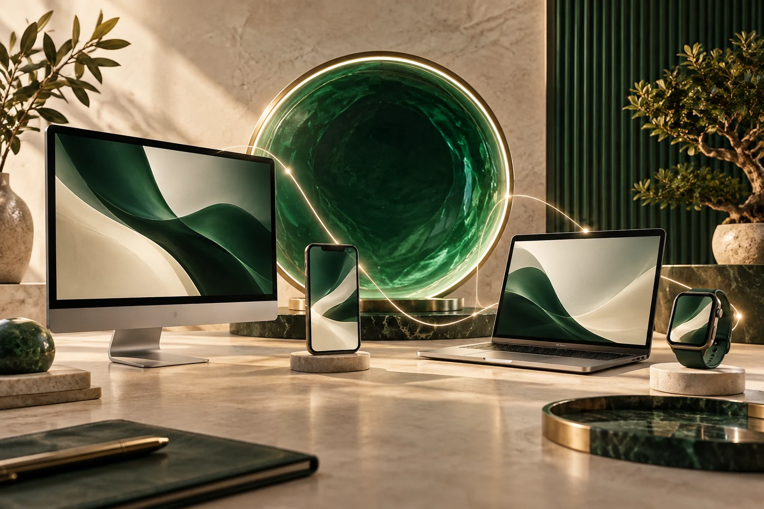 Concept artwork for PrivateDesk